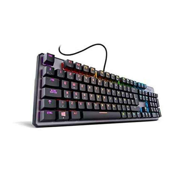 Gaming Tastatur Krom NXKROMKRNL Schwarz Qwerty Spanisch