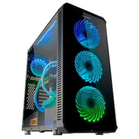 Gehäuse Semitour Mikro ATX / Mini ITX / ATX Nox-Xtreme Hummer TGM Schwarz