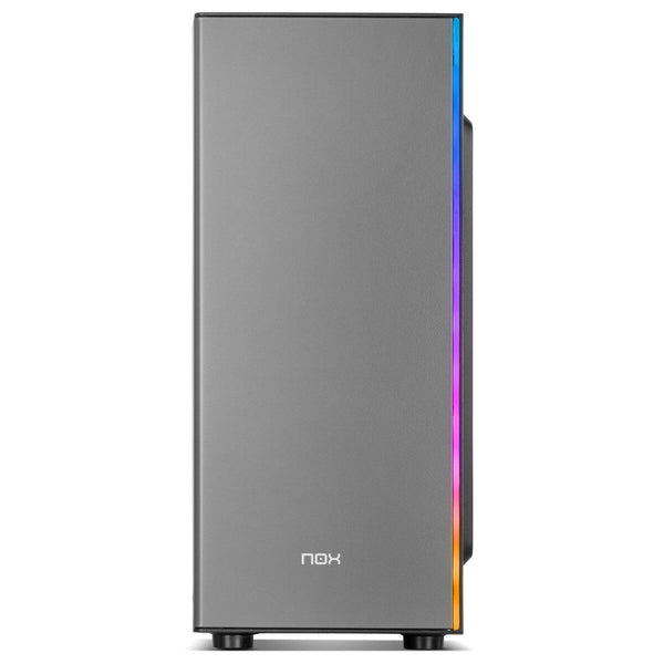 ATX Semi-Tower Gehäuse Nox-Xtreme Infinity Omega RGB Schwarz Grau