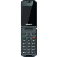 Mobiltelefon für ältere Erwachsene Daewoo 2,8" 32 GB Schwarz