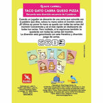 Lernspiel Lúdilo Taco, Gato, Cabra, Queso, Pizza
