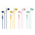 In-Ear-Kopfhörer 4603Y Gelb