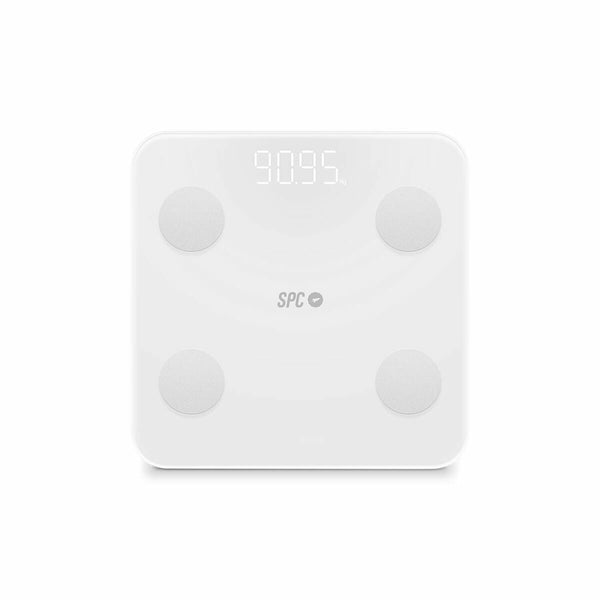 Digitale Personenwaage SPC ATENEA FIT 3 Weiß Verre trempé 180 kg 150 kg 1,5 Kg