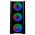 ATX Semi-Tower Gehäuse Hiditec CHA010028 Schwarz