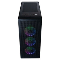 ATX Semi-Tower Gehäuse Hiditec H1 AIR Schwarz Bunt
