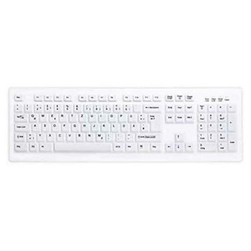 Tastatur Cherry AK-C8100F-UVS-W USB Weiß Qwerty Spanisch