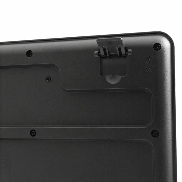 Tastatur mit Maus CoolBox COO-KTR-01U Schwarz Qwerty Spanisch