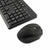 Tastatur mit Maus CoolBox COO-KTR-02W Qwerty Spanisch Wireless Schwarz Spanisch QWERTY