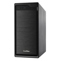 ATX Semi-Tower Gehäuse CoolBox COO-PCF800U3-0 Schwarz