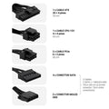 Stromquelle CoolBox COO-FAPW3-650 650 W 6 W