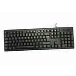 Tastatur mit Maus CoolBox Schwarz Qwerty Spanisch