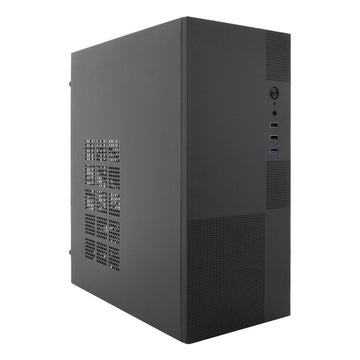 ATX Semi-Tower Gehäuse CoolBox M440 500w fuente Schwarz