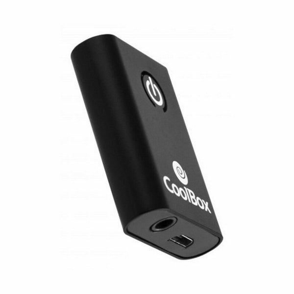 Bluetooth-Audio-Sender-Empfänger CoolBox COO-BTALINK 160 mAh Schwarz