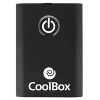 Bluetooth-Audio-Sender-Empfänger CoolBox COO-BTALINK 160 mAh Schwarz