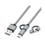 USB-Kabel auf Micro-USB und USB-C CoolBox COO-CAB-U2MC