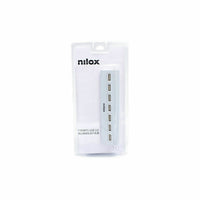 Hub USB Nilox NXHU7ALU2 Grau