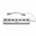 Hub USB Nilox NXHU7ALU2 Grau