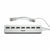 Hub USB Nilox NXHU7ALU2 Grau