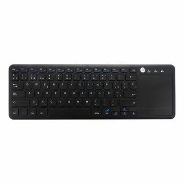 Touchpad mit Tastatur CoolBox CoolTouch Schwarz QWERTY