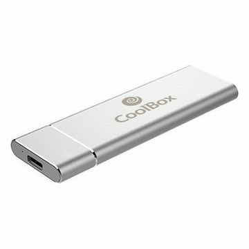 Gehäuse für die Festplatte CoolBox MiniChase N31 Silberfarben
