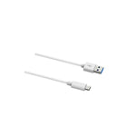 USB A zu USB-C-Kabel DCU 30402065 Weiß