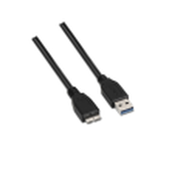 USB-Kabel Aisens A105-0043 Schwarz 1 m