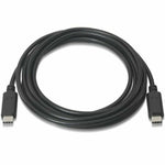 USB-C-Kabel Aisens A107-0056 Schwarz 1 m