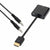HDMI-zu-SVGA-Adapter mit Audio Aisens A122-0126