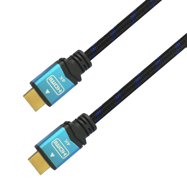 HDMI Kabel Aisens 0,5 m Schwarz/Blau 4K Ultra HD