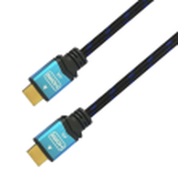 HDMI Kabel Aisens 0,5 m Schwarz/Blau 4K Ultra HD