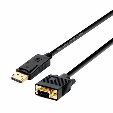 DisplayPort-zu-VGA-Adapter Aisens A125-0365 Schwarz 2 m