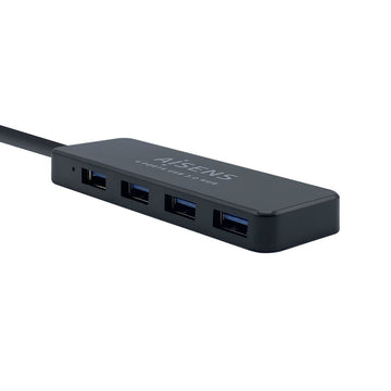 Hub USB Aisens A106-0399 Schwarz