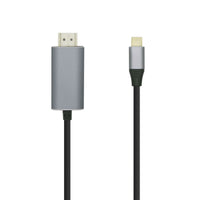 USB-C zu HDMI-Kabel Aisens A109-0393 Schwarz 1,8 m 4K Ultra HD