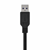 USB-Kabel Aisens A105-0445 Schwarz 3 m (1 Stück)