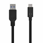 USB A zu USB-C-Kabel Aisens A107-0450 Schwarz 1,5 m