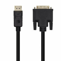 DisplayPort-Kabel zu DVI Aisens A125-0463 Schwarz 3 m