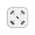USB-Ladegerät Aisens ASCH-5PQC-W Weiß (1 Stück)