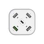 USB-Ladegerät Aisens Weiß