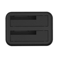 Dual-Dockstation Aisens ASDS-D01B Schwarz