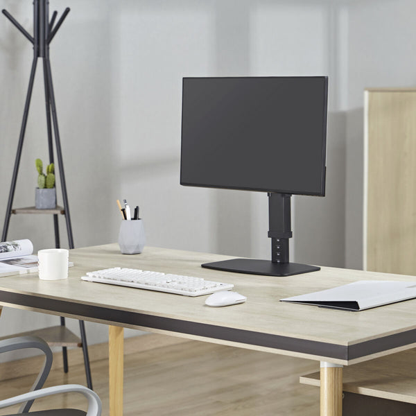 Bildschirm-Träger für den Tisch Aisens ECO Drehend Einstellbar Schwarz 17-32"