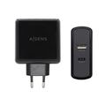 USB-Ladegerät für die Wand Aisens PD 3.0 USB-C 57 W Schwarz