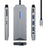 Hub USB Aisens ASUC-9P001-GR Schwarz Grau 100 W