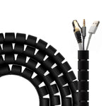 Kabel-Ordnungshilfe Aisens A151-0604 Schwarz Kunststoff