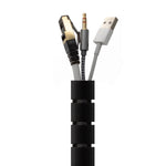 Kabel-Ordnungshilfe Aisens A151-0605 Schwarz