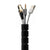 Kabel-Ordnungshilfe Aisens A151-0605 Schwarz