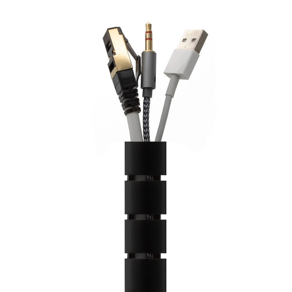 Kabel-Ordnungshilfe Aisens A151-0605 Schwarz
