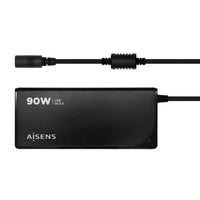 Laptopladekabel Aisens ASLC-90WAUTO-BK 90 W Universal