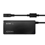Laptopladekabel Aisens ASLC-65WAUTO-BK 65 W