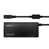 Laptopladekabel Aisens ASLC-65WAUTO-BK 65 W
