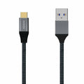 USB A zu USB-C-Kabel Aisens A107-0633 2 m Grau (1 Stück)